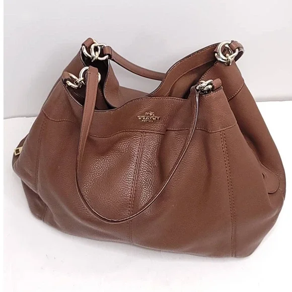 Coach Pebbled Leather Lexy Shoulder bag - Picture 3 of 11